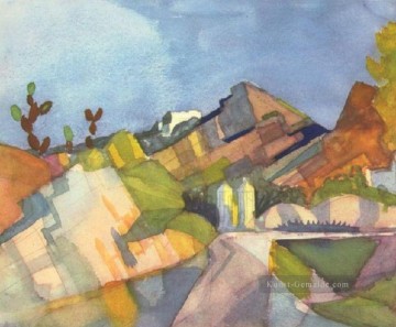 Expressionismus Werke - Rocky Landschaft Expressionismus